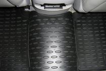 Hyundai Sonata NF 2004–2009 Gumové autokoberce do interiéru (4 ks, Novline) Varianta 2 fotografie 4