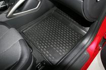 Hyundai Veloster 2011–2017 Gumové autokoberce do interiéru (4 ks, Novline) fotografie 3