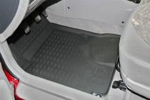 Kia Cerato 1 2004–2009 Gumové autokoberce do interiéru (4 ks, Novline) fotografie 2