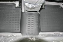 Kia Cerato 1 2004–2009 Gumové autokoberce do interiéru (4 ks, Novline) fotografie 5