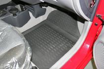 Kia Picanto 2004–2011 Gumové autokoberce do interiéru (4 ks, Novline) fotografie 4