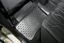Kia Picanto 2011–2016 Gumové autokoberce do interiéru (4 ks, Novline) fotografie 3