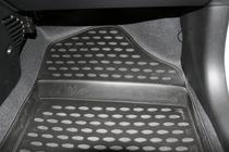 Kia Picanto 2011–2016 Gumové autokoberce do interiéru (4 ks, Novline) fotografie 4