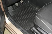 Kia Venga 2010–2019 Gumové autokoberce do interiéru (3 ks, Novline) fotografie 2