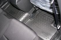 Mazda 3 2009–2013 Gumové autokoberce do interiéru (4 ks, Novline) fotografie 3