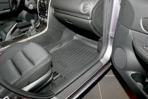 Mazda 6 2003–2008 Gumové autokoberce do interiéru (4 ks, Novline) fotografie 4