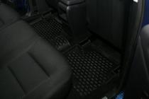 Mercedes B-class W245 2005–2011 Gumové autokoberce do interiéru (4 ks, Novline) fotografie 3
