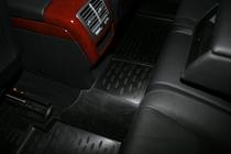Mercedes S-class W221 2005–2013 Gumové autokoberce do interiéru (4 ks, Novline) fotografie 5