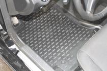 Mercedes C-class W204 2007–2015 Gumové autokoberce do interiéru (4 ks, Novline) fotografie 5
