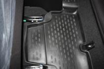 Mitsubishi L200 2006–2015 (2010-2015) Gumové koberce do interiéru (4 ks, Novline) 2D fotografie 3