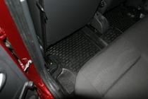Renault Sandero 2007–2013 Gumové autokoberce do interiéru (4 ks, Novline) fotografie 2