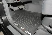 SsangYong Kyron 2005–2014 Gumové autokoberce do interiéru (4 ks, Novline) fotografie 2
