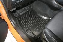 Subaru XV 2011–2017 Gumové autokoberce do interiéru (4 ks, Novline) fotografie 2