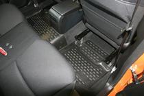 Subaru XV 2011–2017 Gumové autokoberce do interiéru (4 ks, Novline) fotografie 3