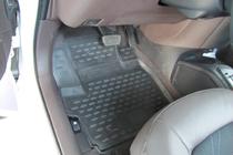 Toyota IQ 2008–2015 Gumové autokoberce do interiéru (4 ks, Novline) fotografie 2