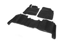 Toyota Land Cruiser 200 2007–2021 Gumové autokoberce do interiéru (Novline, 2012-2015) fotografie 7