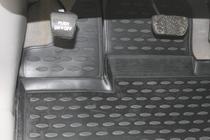 Toyota Sienna 2010–2020 Gumové autokoberce do interiéru (4 ks, Novline) fotografie 2