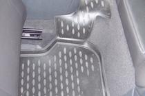 Volkswagen EOS 2006–2011 Gumové autokoberce do interiéru (4 ks, Novline) fotografie 2