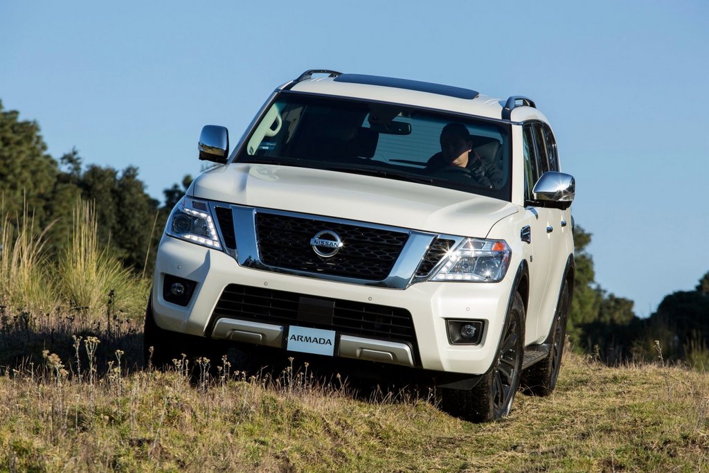 Recenze rámového SUV Nissan Armada druhé generace