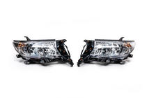 Toyota Land Cruiser Prado 150 2009–2023 Přední reflektorové světlomety (2017+, 2 ks) GBT - Čína fotografie 1