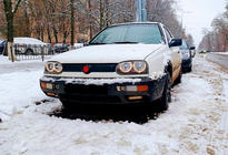 Volkswagen Golf 3 1991–2001 Zimní clona chladiče Matná fotografie 1