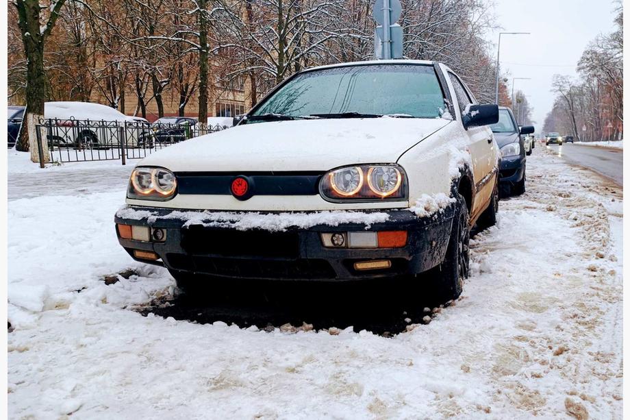 Volkswagen Golf 3 1991–2001 Zimní clona chladiče Matná Image