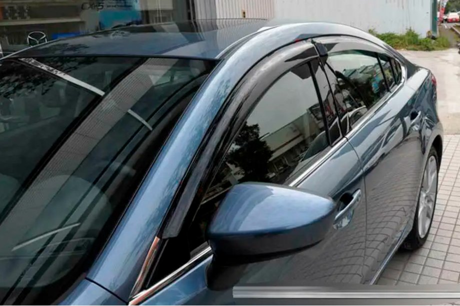 Mazda 6 2008–2012 Ofuky oken (4 ks, HIC) Image