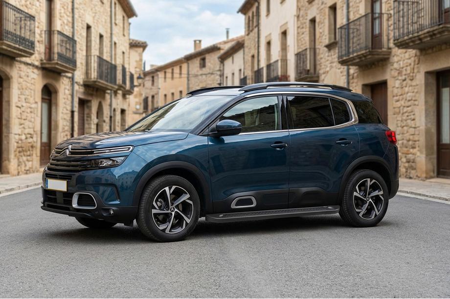 Citroen C5 Aircross 2017–2025 Boční nášlapy Allmond Black (2 ks, hliník) Image