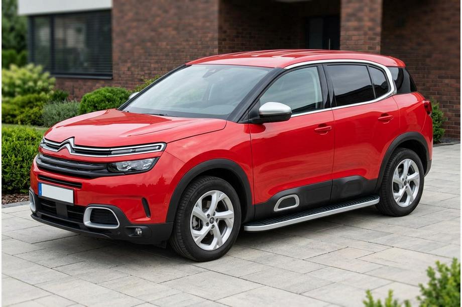 Citroen C5 Aircross 2017–2025 Boční nášlapy Tayga Grey (2 ks, hliník) Image