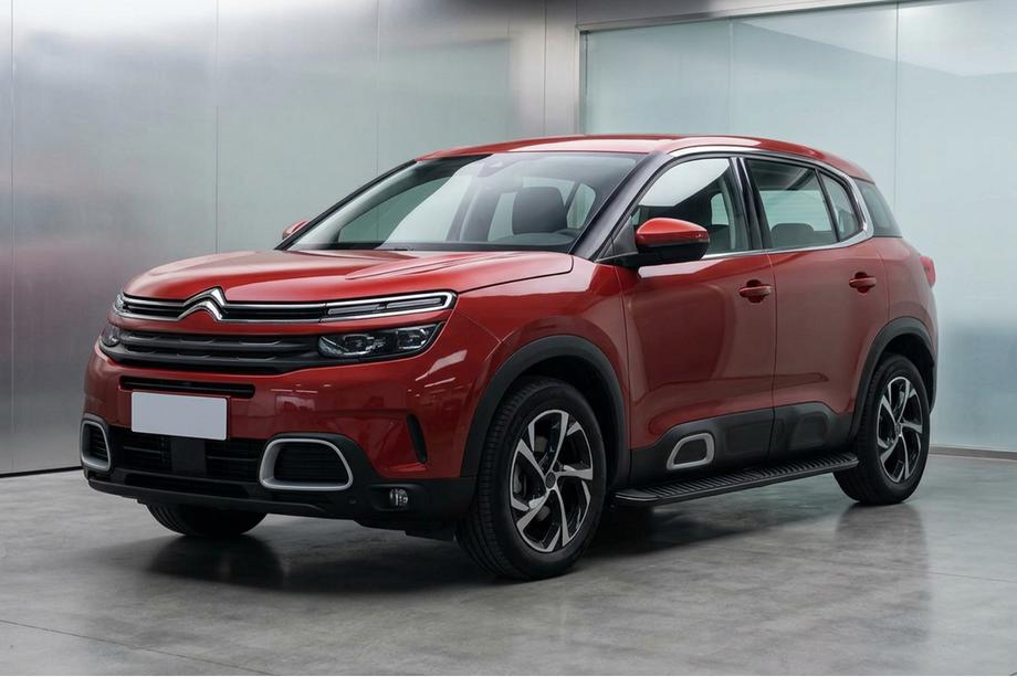 Citroen C5 Aircross 2017–2025 Boční prahy Tayga Black (2 ks, hliník) Image