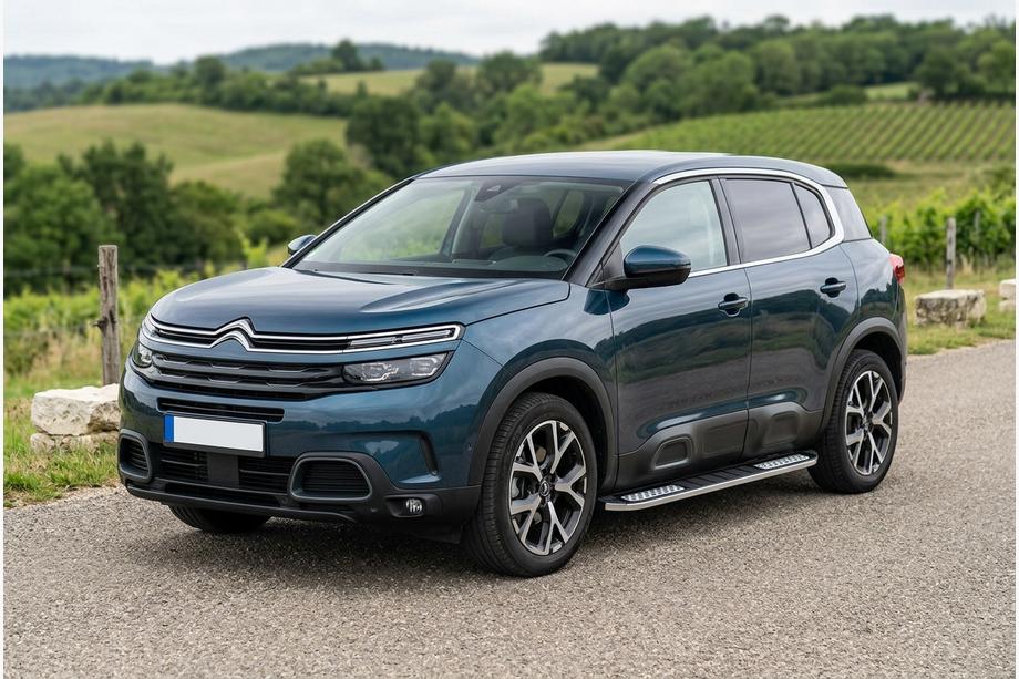Citroen C5 Aircross 2017–2025 Boční prahy Tayga V2 (2 ks, hliník) Image
