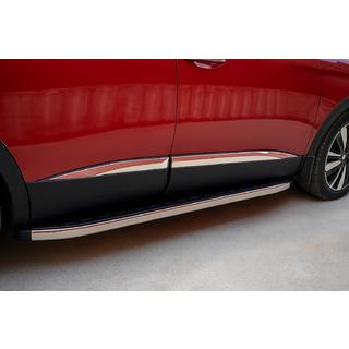 Nerezové lišty na dveře (4 ks) Citroen C5 Aircross 2017–2025 fotografie 1