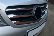 Mercedes Citan 2013–2021 Kryty masky chladiče (5 ks, nerez) Carmos - turecká ocel fotografie 6