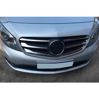 Kryty masky chladiče (5 ks, nerez) Mercedes Citan 2013–2021 fotografie 1