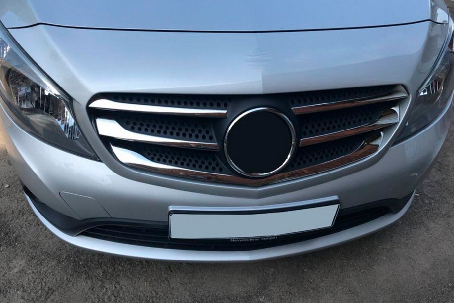 Mercedes Citan 2013–2021 Kryty masky chladiče (5 ks, nerez) Carmos - turecká ocel Image