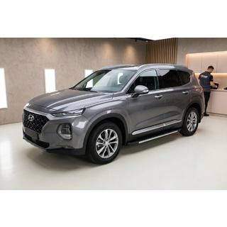 Boční nášlapy Fullmond (2 ks, hliník) Hyundai Santa Fe 4 2018–2023 fotografie 1