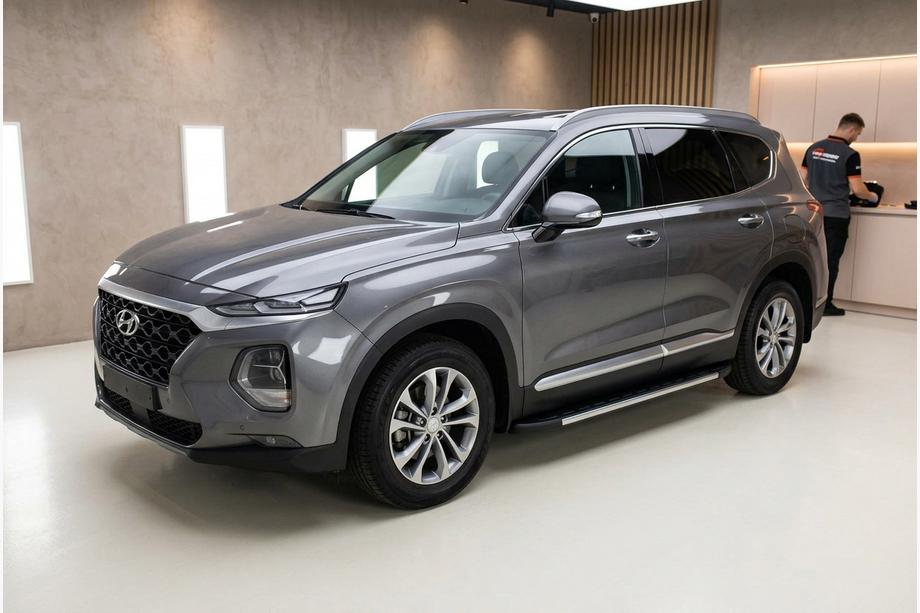 Hyundai Santa Fe 4 2018–2023 Boční nášlapy Fullmond (2 ks, hliník) Image