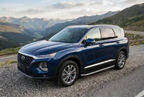 Hyundai Santa Fe 4 2018–2023 Boční prahy Tayga Grey (2 ks, hliník) fotografie 1