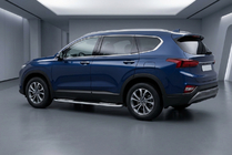 Hyundai Santa Fe 4 2018–2023 Boční nášlapy Tayga V2 (2 ks, hliník) fotografie 1