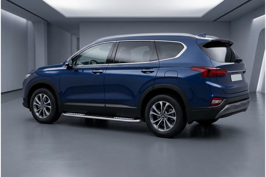 Hyundai Santa Fe 4 2018–2023 Boční nášlapy Tayga V2 (2 ks, hliník) Image
