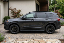 Hyundai Santa Fe 4 2018–2023 Boční nášlapy Bosphore Black (2 ks, hliník) fotografie 1