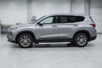 Hyundai Santa Fe 4 2018–2023 Boční nášlapy Maya V2 (2 ks, hliník) fotografie 1