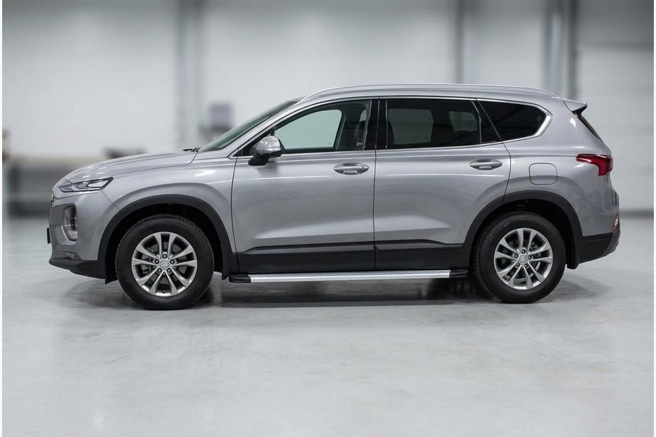 Hyundai Santa Fe 4 2018–2023 Boční nášlapy Maya V2 (2 ks, hliník) Image