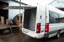 Volkswagen Crafter 2006–2016 Přídavný nosič zavazadel (k lakování) fotografie 5
