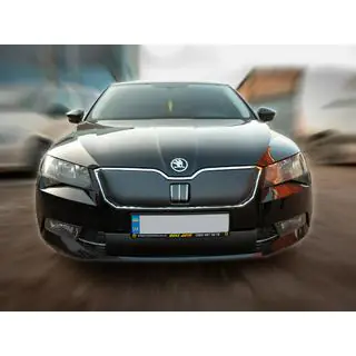 Zimní clona masky chladiče (2015-2019, horní) Skoda Superb 2015–2024 fotografie 1