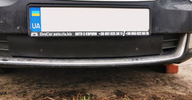Skoda Superb 2009–2015 Zimní clona na masku chladiče (spodní, 2008-2013) Lesklá fotografie 4