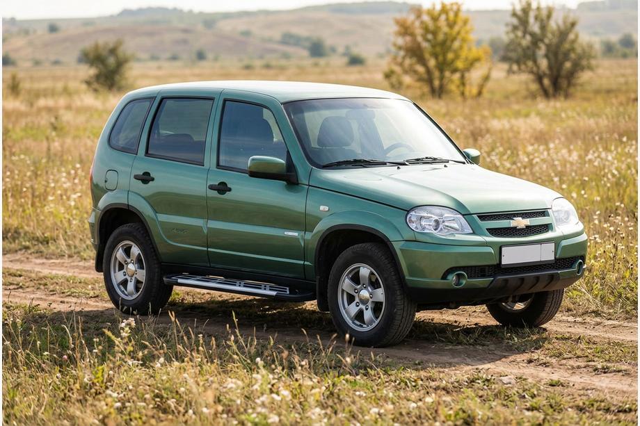 Chevrolet Niva 1998–2020 Boční nášlapy Sunrise (2 ks, hliník) Image
