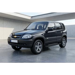 Boční nášlapy Tayga Black (2 ks, hliník) fotografie 1