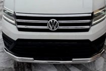 Volkswagen Crafter 2016– Přední ochranný rám ST085 (nerez) fotografie 3