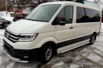 Volkswagen Crafter 2016– Přední ochranný rám ST085 (nerez) fotografie 4